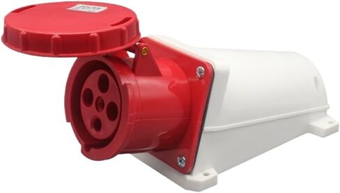 Waterproof 63A/125A Industrial Plug Connector 3-core 4-core 5-Hole Aviation Socket Male and Female Docking IP67(3-core63Aconnector) in Saudi Arabia