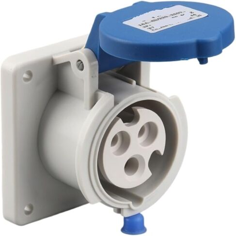 Integrated IP44 Waterproof Industrial Plug Connector 3-core 4/5-core 16A32A Non Explosion Proof Aviation Socket(3-core32Aconcealedsocket) in Saudi Arabia