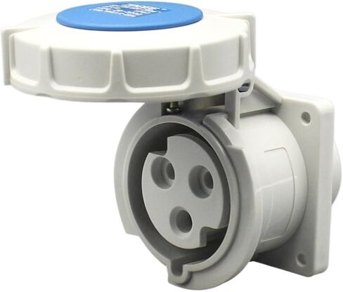 Connector Industrial Plug Docking Male and Female 3-core 4-core 5-Hole Waterproof IP67 Aviation Socket 16A/32A(5-core32Asurface-mountedsocket) in Saudi Arabia