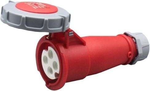 Connector Industrial Plug Docking Male and Female 3-core 4-core 5-Hole Waterproof IP67 Aviation Socket 16A/32A(5-core32Asurface-mountedsocket) in Saudi Arabia