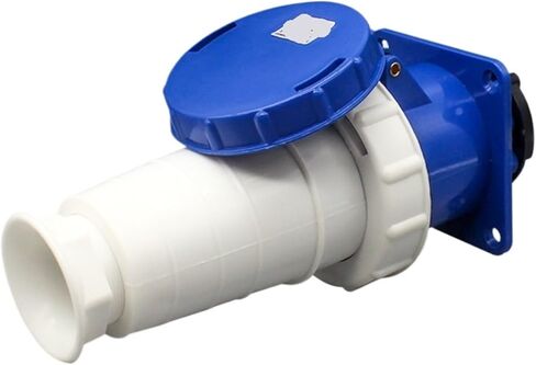 Connector 125A Docking 63A Male Female Set IP67 Waterproof Industrial Plug Socket 3-core 4-core 5-Hole(3-core125Asurfacemountedsuit) in Saudi Arabia