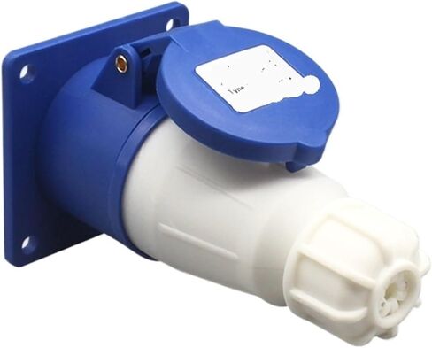 220V 3-core 4-core 5-Hole Waterproof Aviation Male Female Docking Industrial Plug Socket Connector 16A32A(5-core32Aconnectorsuit) in Saudi Arabia