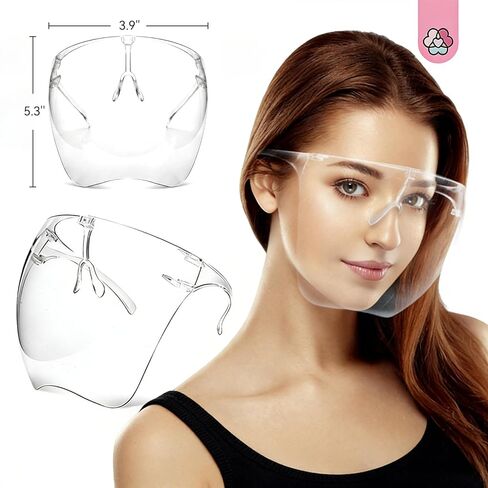 SAVILAND Nail Face Mask for Nail Drill: Salon Clear Visibility & Comfortable Wear Full Face Mask Splash Resistant Quicker Anti Fog Nail Art Tools for Nail Artists Enthusiasts Technicians Salon Studio in Saudi Arabia