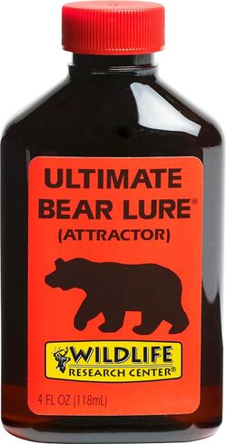 Wildlife Research 100 Ultimate Bear Lure Bear Attractor (4-Fluid Ounce), Brown in Saudi Arabia