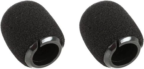 Generic MX418DC/MX412DC WB98H CBETA98H / C Gooseneck Microphone Sponge Windshield Cover, fits for Shure BETA98H/C Gooseneck Instrument Microphones, Saxophone Mics 2 pack in Kuwait