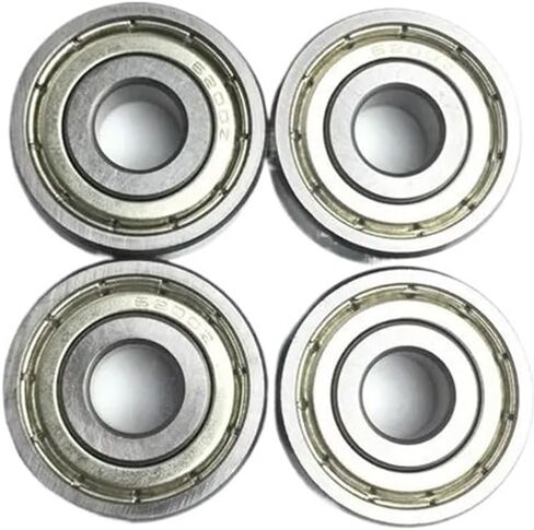 4 قطع 6203ZZ تحمل 17*40*12 ملم ABEC-3 للنشر الميكانيكي الأخدود العميق 6203 Z ZZ كروي 6203Z in Kuwait
