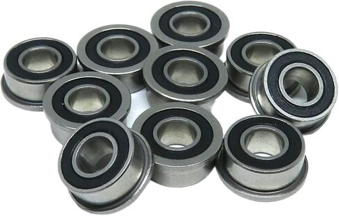 10 قطع SF685 2RS 5x11x5 شفة تحمل F685 SF685 2RS RS 5*11*5 شفة الفولاذ المقاوم للصدأ الكرة تحمل ABEC5 in Kuwait