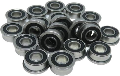 10 قطع SF685 2RS 5x11x5 شفة تحمل F685 SF685 2RS RS 5*11*5 شفة الفولاذ المقاوم للصدأ الكرة تحمل ABEC5 in Kuwait