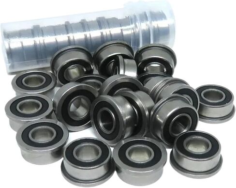 10 قطع SF685 2RS 5x11x5 شفة تحمل F685 SF685 2RS RS 5*11*5 شفة الفولاذ المقاوم للصدأ الكرة تحمل ABEC5 in Kuwait