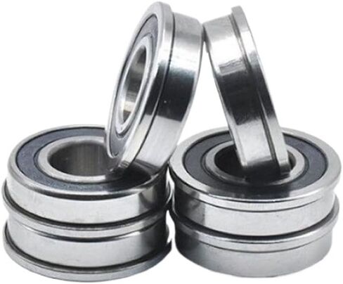 10PCS F624-2RS Bearing 4x13x5mm ABEC-1 Micro Flange F624RS Ball Bearing RF-1340DD in Kuwait