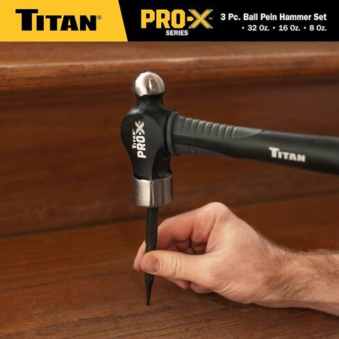 مجموعة مطرقة كروية من 3 قطع من Titan Pro-X 63706، تتضمن قلم كروي 8 أونصة و16 أونصة و32 أونصة، وحماية من الضربات الزائدة، ورؤوس فولاذية مشكلة، ومقابض من الألياف الزجاجية الممتصة للصدمات ومقابض منسوجة in Kuwait