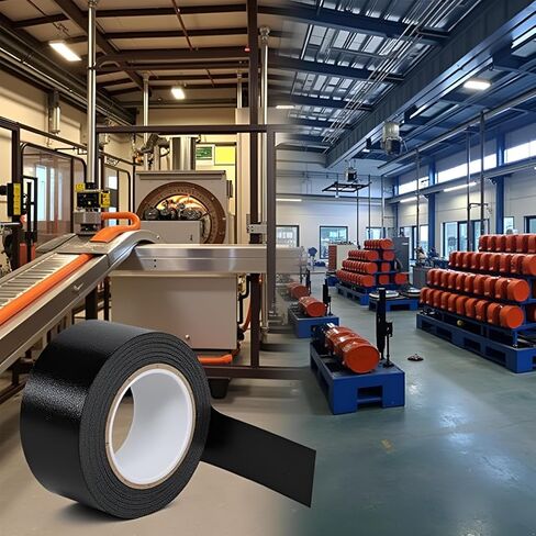 2Pcs Black 13mmx10m PTFE Teflon Tape Nonstick Tape 500℉ High-Temp Fiberglass Adhesive Tape High Temperature Tape in Kuwait