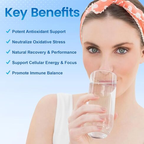 Hydrogen Water Tablets 16 PPM, Molecular Hydrogen H2 with Magnesium, Dissolvable Hydrogen Tablets for Water, Cellular Energy and Brain Support, Healthy Aging Support, 60 Count in Kuwait