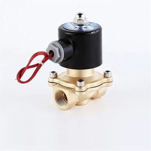 1/2 Inch Normally Closed Brass Solenoid Valve 24V 12V 220V 110V 1Pcs(G_380VAC_VITON-SEAL) in Kuwait