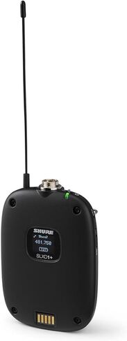 جهاز إرسال لاسلكي رقمي SLXD1+، G57: 470-608 ميجا هرتز، متوافق مع TAA، أسود in Kuwait
