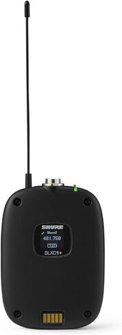 جهاز إرسال لاسلكي رقمي SLXD1+، G57: 470-608 ميجا هرتز، متوافق مع TAA، أسود in Kuwait