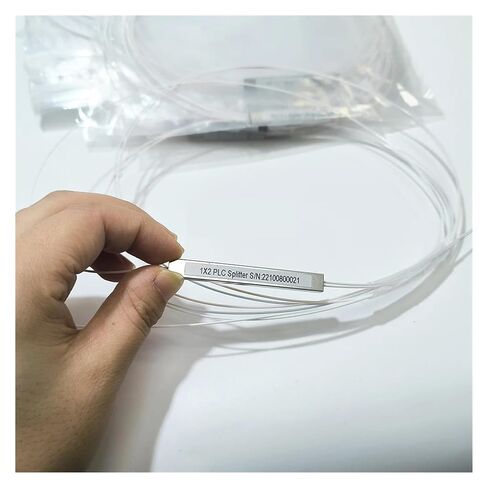 10 قطع 1x2 1x4 1x8 1x16 مقسم ألياف بصرية PLC، بدون كابل، 0.9 ملم غير قابل للحجب 2، 4 منافذ (1x4) in Kuwait