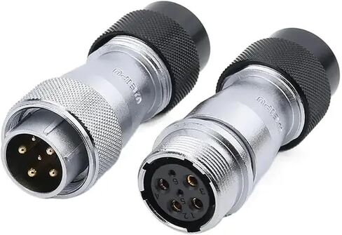 WS20 TD + ZD شاحن خارجي التيار المتناوب تيار مستمر كابل محول الطاقة لحام سلك كابل موصل الإرساء IP65 2 3 4 5 6 7 8 9 12 15Pin (مجموعة 7pin) in Kuwait