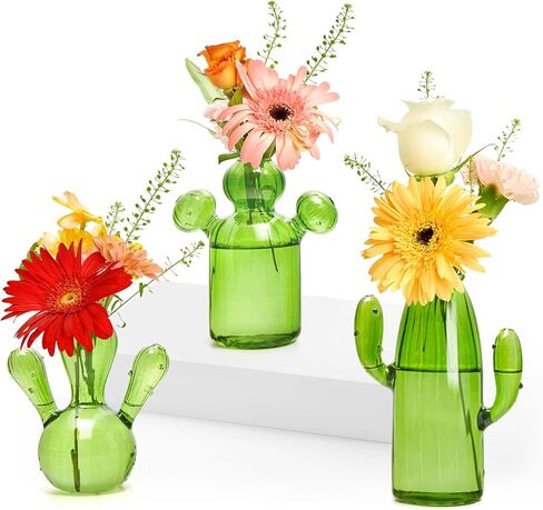 XXXFLOWER Glass Mushroom Vase Propagation Planter Window Plant Propagation Station Crystal Hydroponic Mushroom Jars for Plant Cuttings Unique Glass Bud Flower Vase Indoor for Home Office Garden Decor in Kuwait