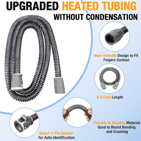 Replacement Heated CPAP Tubing Compatible with Airsense 11 and Aircurve 11 Machines, Climate-Line Air Hose, Includes 20 Replacement Filters CPAP Supplies in Kuwait
