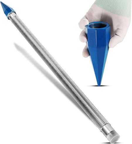 1-1/4 in Drive Well Point, 36 in Pipe Length, Heavy Duty Shallow Well Point，60 Ga, Galvanized Inner Pipe, Stainless Steel Jacket Over Gauge，#1722-1 in Kuwait