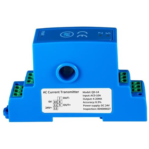 Current Transducer AC 0-100A 0-150A to 0-5V 0-10V Output Transmitter 1Pcs(8mm,AC 0-10A,0-10V Output) in Saudi Arabia