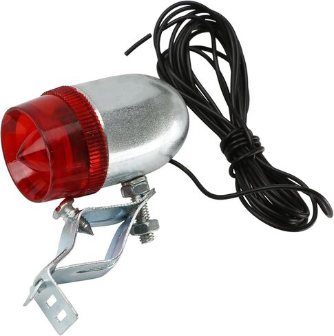 Dynamo Bike Light Kit Vintage Motorized Bicycle Friction 12V 6W Generator Headlight & Tail Light Lamp Retro Style Universal Set, Includes Lights & Parts in Kuwait