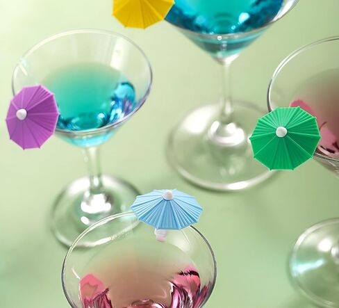 24 Pcs Silicone Wine Glass Charms, Reusable Drink Markers for Glass or Cups, Wine Charms for Stem Glasses, Drink Identifiers Tags for Cups for Party/Wedding/Birthday/Bar in Kuwait