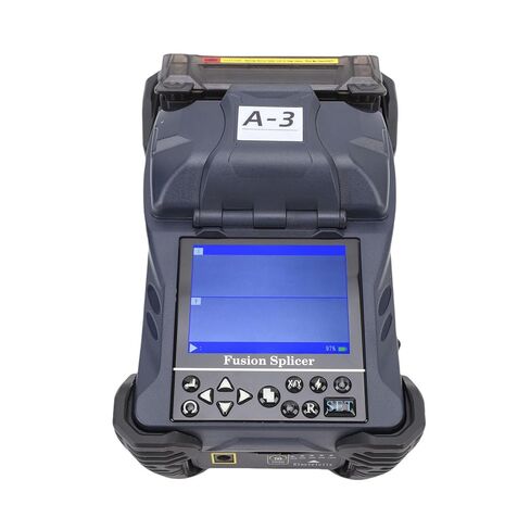 Yunseity Fiber Optic Splicer، جهاز توصيل الألياف الضوئية المحمول خفيف الوزن، كفاءة عالية مع محاذاة المحاور المزدوجة لهندسة الاتصالات (قابس الولايات المتحدة) in Kuwait