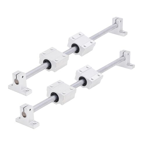 Kikumi Linear Bearing Guide Kit, Rail Shaft Set, CNC Parts for Guide Bars for Electronic Equipment (10-400) in Kuwait