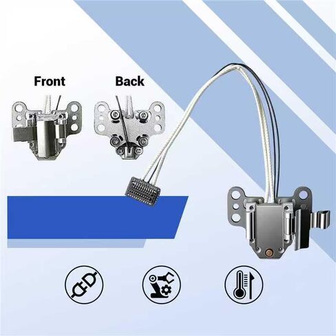 مجموعة تسخين AD5X Hotend لطابعة Flashforge AD5X ثلاثية الأبعاد، تسخين Hotend المكون الأصلي مع خرطوشة سخان ومستشعر درجة الحرارة الثرمستور ومشبك معدني، ملحقات أجزاء طارد الطابعة ثلاثية الأبعاد in Kuwait
