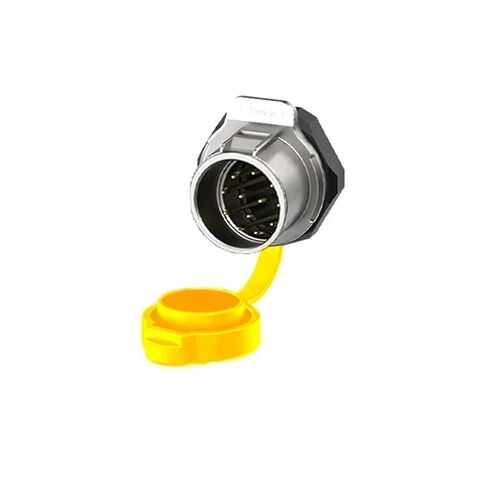 EW-LP20 IP68 Waterproof 2 3 4 5 7 9 12 Pin M20 Power Connector Socket for LED Vehicle Truck Boat Medical Scooter(7 Pin Male Socket) in Saudi Arabia