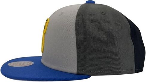 Mitchell & Ness MLB Seattle Mariners Triple Play Liberty Snapback Adjustable Hat Cap - Gray/Team Colors in Kuwait