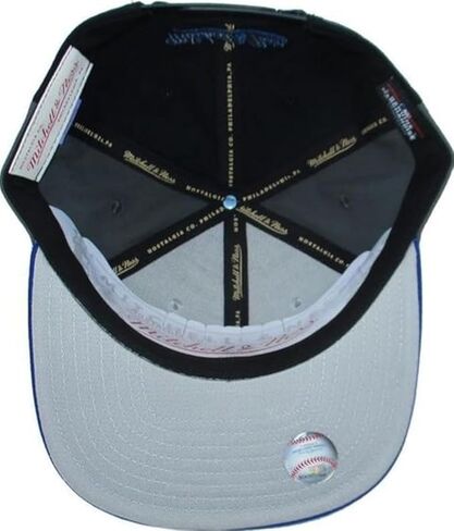 Mitchell & Ness MLB Seattle Mariners Triple Play Liberty Snapback Adjustable Hat Cap - Gray/Team Colors in Kuwait