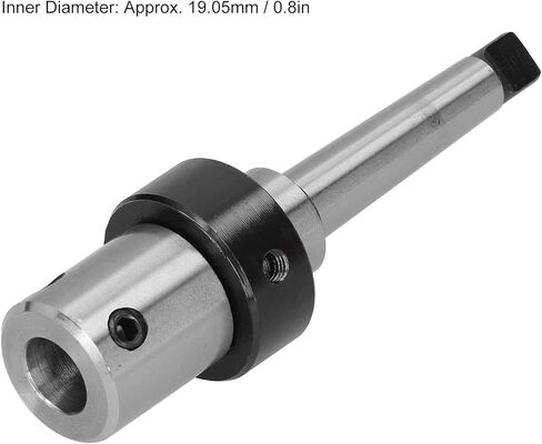PerGar Arbor Morse Taper Internal Cooling Drill Sleeve with Internal Cooling R8 Adapter Industrial Tool MT2 19.05mm in Kuwait