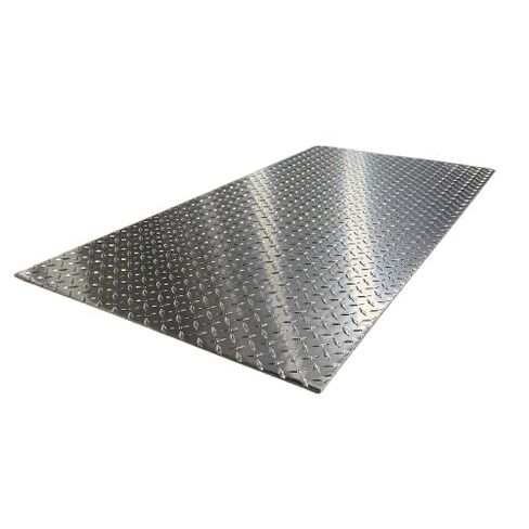 .125" Aluminum Diamond Plate Polished, 24" x 48", 1/8th inch Thick, 3003 Alloy - Garages, Trailers, Workbench, Projects in Kuwait