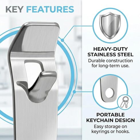 10 Pcs Vial Opener,Vial Decapper,Ampule Opener For Nurses,Vial Opener Tool Medical,Stainless Steel Mini Vial Opener,Pill Bottle Opener For Nurses Home Use Beer Soda Beverage Can Openers in Kuwait