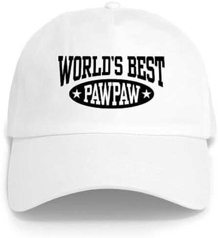 CafePress World's Best Pawpaw Cap Adjustable Baseball Cap in Saudi Arabia