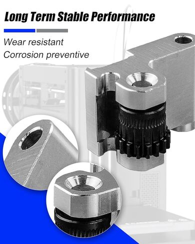 Ad5m Extruder Gear 3D Printer Accessories Fit for Adventurer 5M/ 5M Pro Printer Gear Kit, Integrated Shaft CNC Skeletonized Straight POM-Gears for Direct Drive AD5M Extruder Hotend in Kuwait