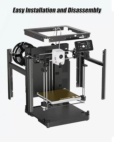 Ad5m Extruder Gear 3D Printer Accessories Fit for Adventurer 5M/ 5M Pro Printer Gear Kit, Integrated Shaft CNC Skeletonized Straight POM-Gears for Direct Drive AD5M Extruder Hotend in Kuwait