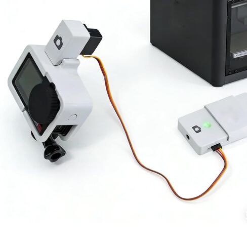 مجموعة الفاصل الزمني لـ BambuLab P1P/P1S/X1/X1C/X1E/H2D: طرق تشغيل مصراع متعددة للتصوير الفوتوغرافي بفاصل زمني لتسجيل ملحقات الطابعة ثلاثية الأبعاد لعملية الطباعة بسهولة in Kuwait