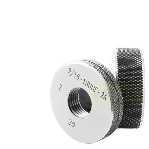 1SET(1*GO+1*NOGO) 2A Accuracy American Standard Metric Fine Thread Ring Gauge UNC UNF UNS Measure Tool(5I8-32UN-2A T Z) in Kuwait