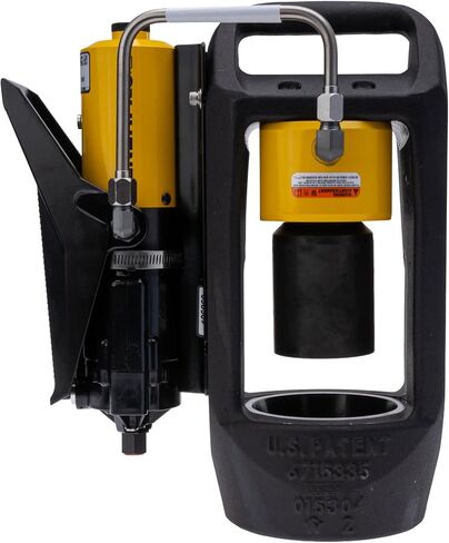 Parker 94C-002-PFD MiniKrimp Air-Powered Hydraulic Hose Crimper | Includes Air-Over-Hydraulic Pump & Silver Die Ring | Crimps 43 Series & HY Fittings (¼" to ¾") | 10,000 PSI Shop/Field Unit in Kuwait