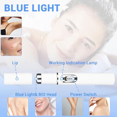 Dual-TROL Skin Tag Removal Kit, Best Remover Product for Skin Tags and Warts, Portable and Rechargeable Tools to Use at Home-M in Saudi Arabia