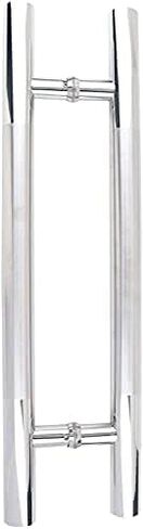 Shower door handles,Thick Stainless Steel Round Tube Commercial Push-Pull Door Handle, Bathroom Shower Door Handle, Glass Sliding Door Handles, 5 Lengths (Size : 1000&ti (Size : 1000x7 ( Size : 800x50 in Kuwait