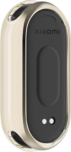 حافظة لهاتف Xiaomi Smart Band 10/9، حافظة واقية من البولي يوريثان اللدن بالحرارة (TPU) حافظة حماية شاملة من البولي يوريثان الناعم، حافظة للساعة، إطار ممتص للصدمات، حافظة Xiaomi Smart Band 10/9 (ذهبي) in Kuwait