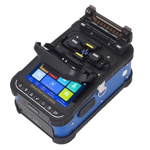 Generic Intelligent Optical Fiber Splicer, Powerful Professional Optical Fiber Splicer Kit Low Loss Time Saving for Industrial Use (US Plug AC100-240V) in Kuwait