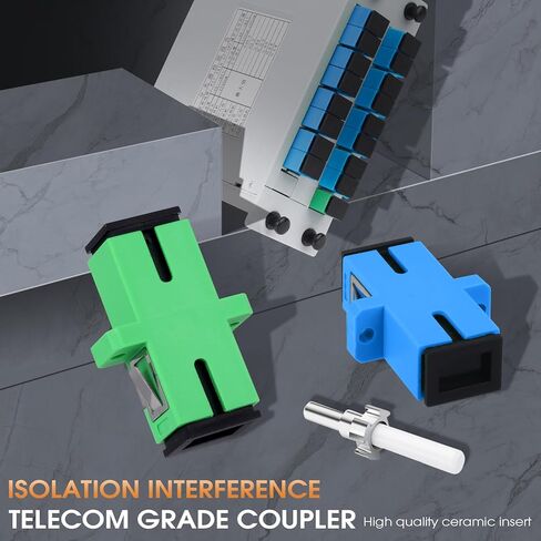 SC/UPC PLC Fiber Optic Splitter 1x16 Cassette Card Inserting, Optic Fiber Splitter for Home Wiring, LAN, Network Rooms, Fiber Distribution Box in Kuwait