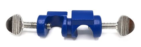 EISCO Bosshead, Mini - Fits Rods up to 15mm, Right Angle - Screw Adjustable - Heavy Duty Powder Coated Zinc Alloy - High Torsional Strength - Research, Industrial Laboratory Grade in Kuwait