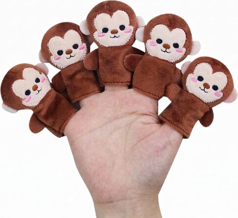 2024 Finger Puppets,Cute Soft Finger Puppets for Early Education,Entertaining,Bedtime Stories,Novelty Toys,Children's Gifts. in Saudi Arabia